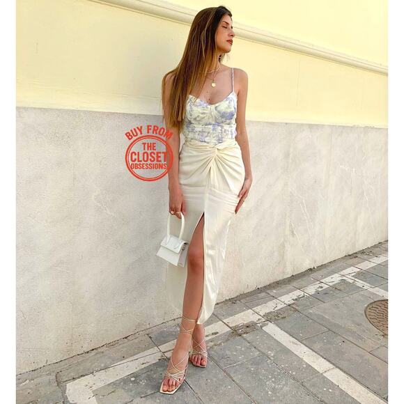 ZARA BLOGGER FAVE!!! High-Waisted Midi Skirt NWT - Picture 13 of 16